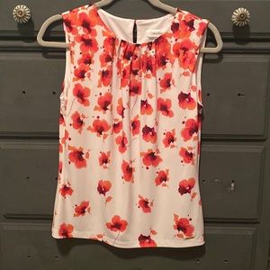 Calvin Klein Floral Blouse